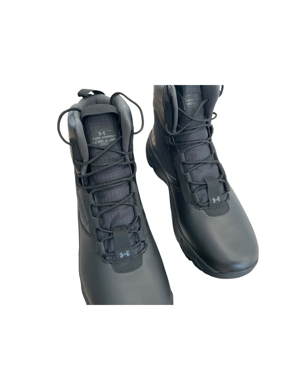 Under Armour Stellar G2 6" Tactical Boots Mens 13 Black Leather 3025578-001 - Picture 5 of 8